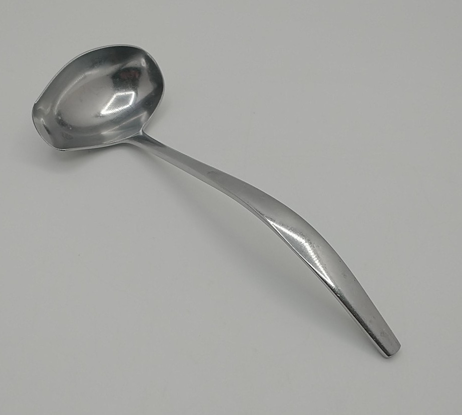 Dansk Variation V Gravy Ladle IHQ Denmark 6 3/4
