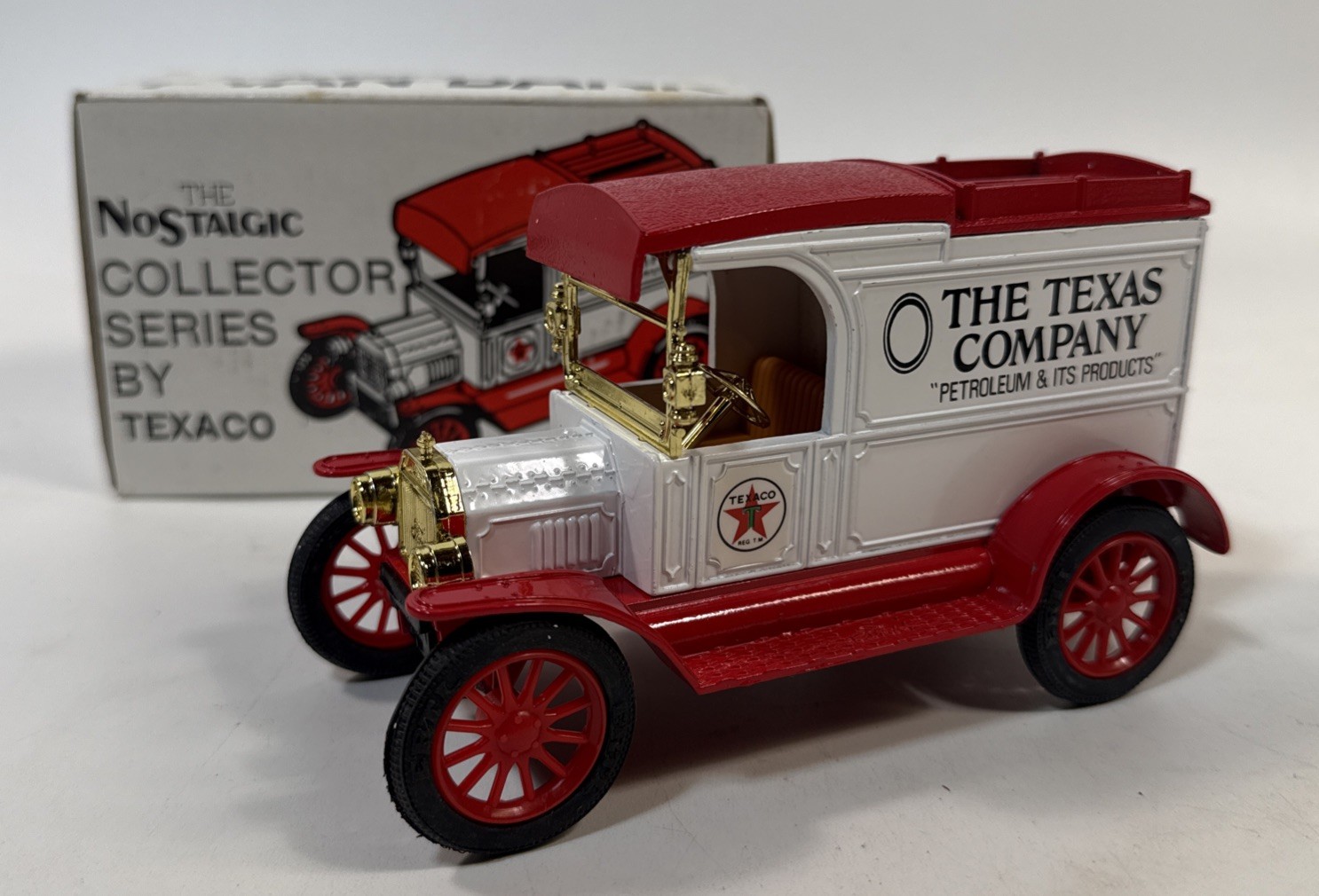 ERTL Texaco 1913 Ford Model T Van Bank #2128 Series #1 ERTL Texaco 1913 Ford Model T Van Bank #2128 Series #1