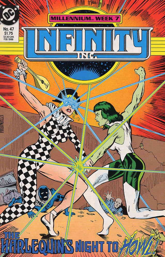 Infinity, Inc. #47 VF; DC | Roy Thomas Millennium Week 7 - w/Bag+Board