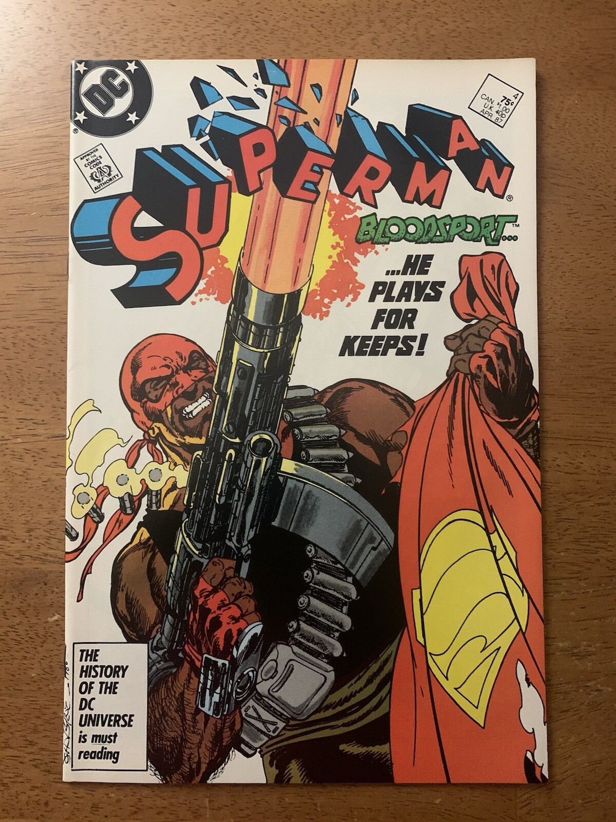 Superman V.2 # 4 - 1st Bloodsport & Maggie Sawyer NM/NM+