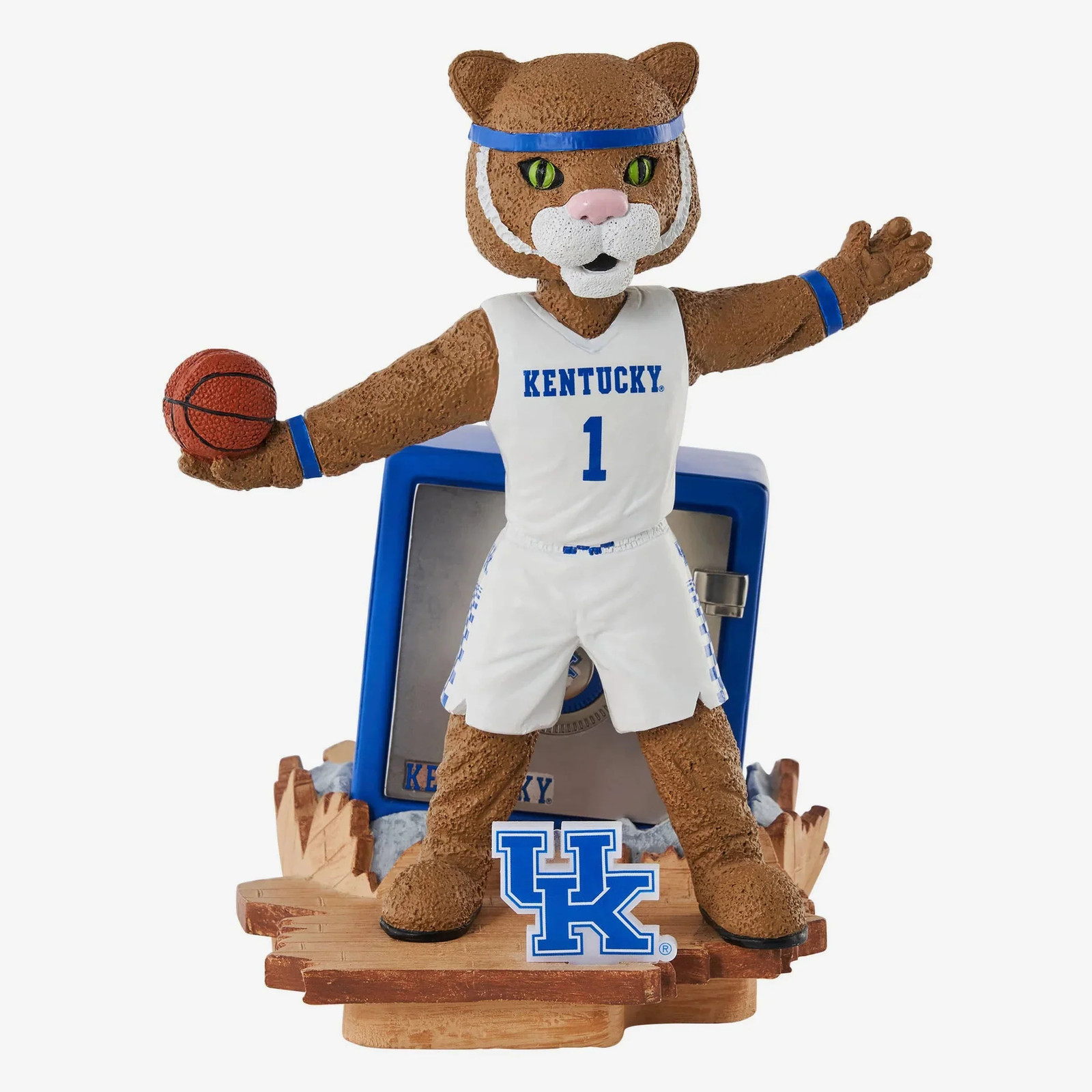 The Wildcat Kentucky Wildcats Bank Bobblehead NCAA College