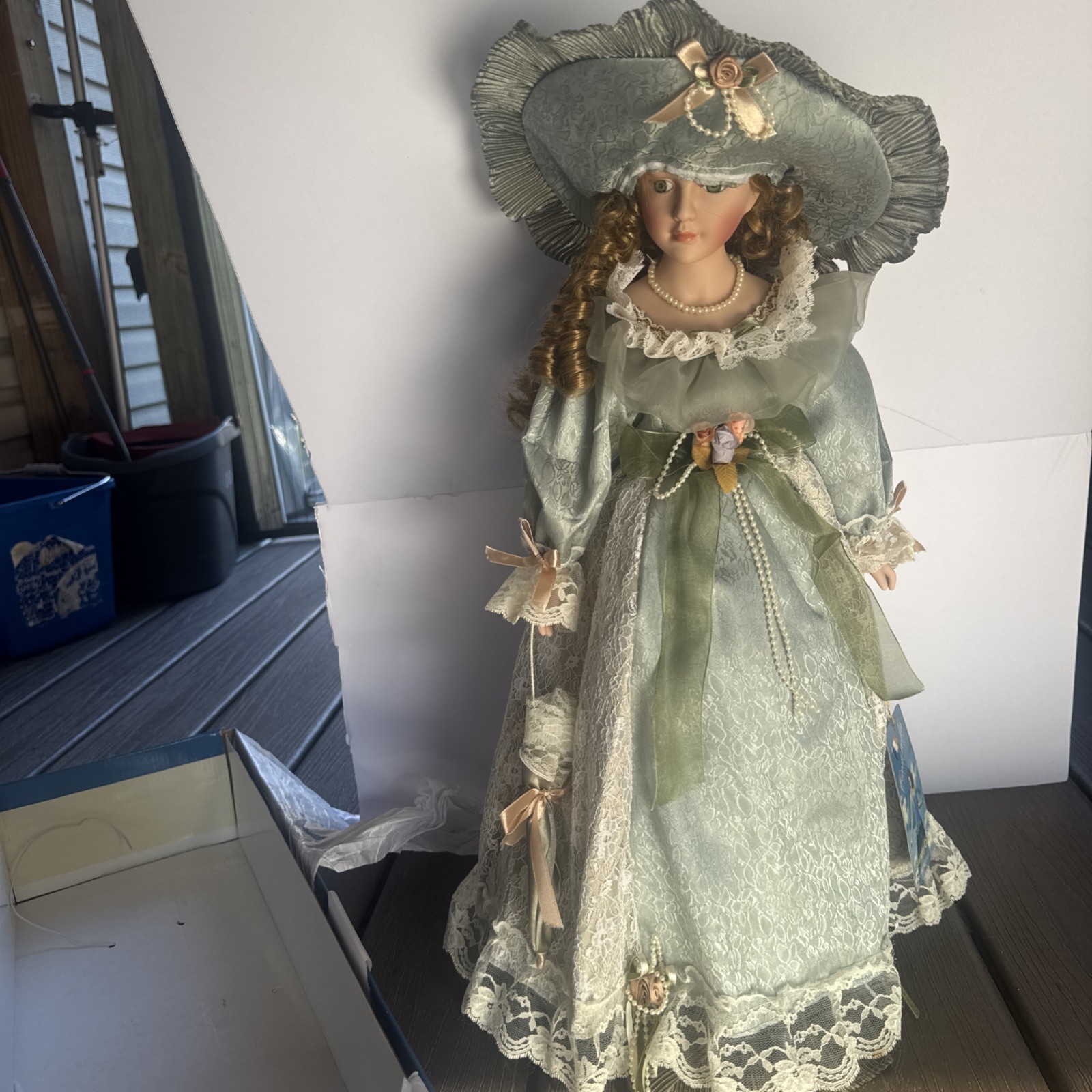 Vintage Cinderella Porcelain Droll Made In France