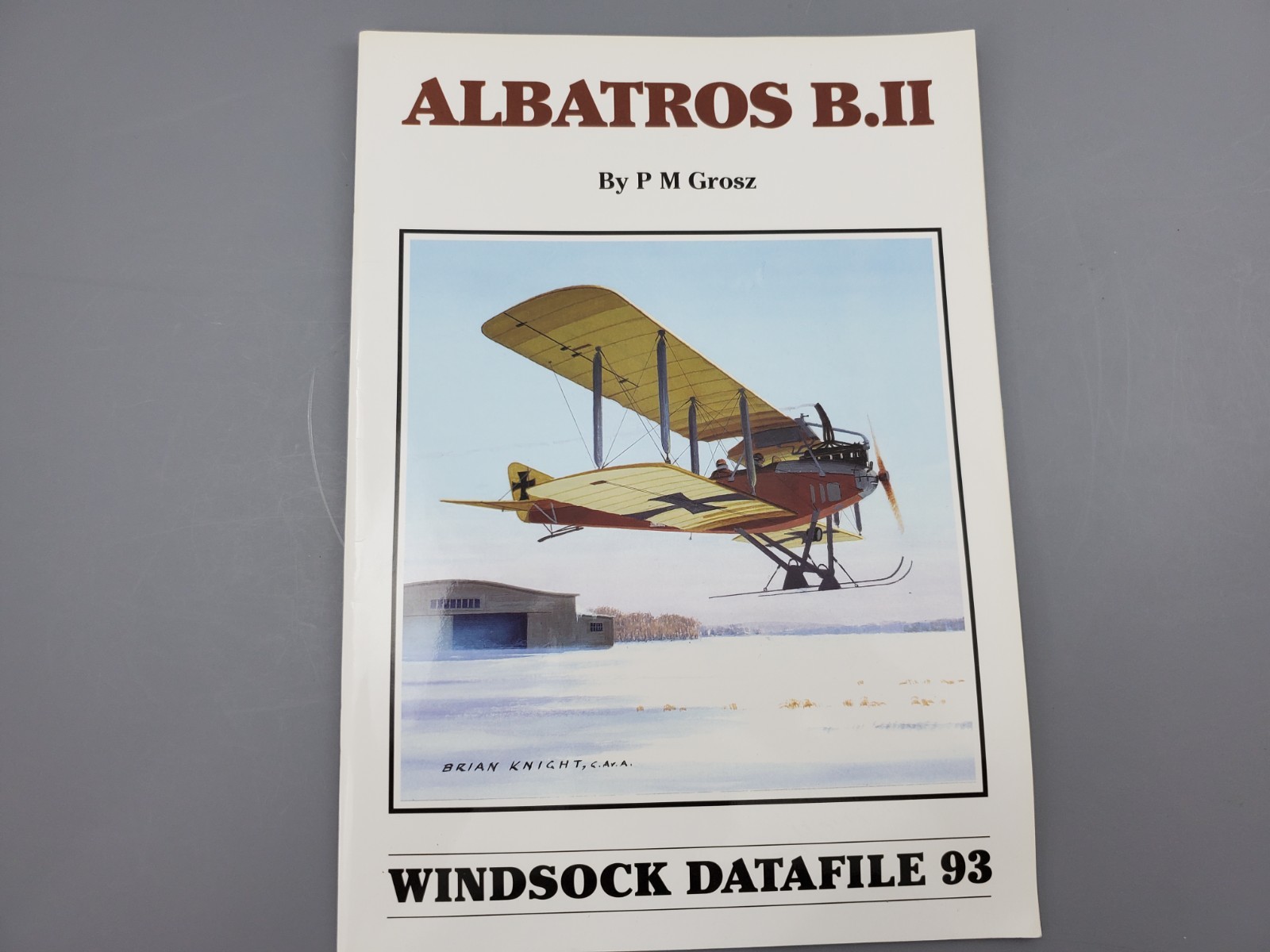 Windsock Datafiles #93 Albatros B.II by P M Grosz WWI Aircraft Military Windsock Datafiles #93 Albatros B.II by P M Grosz WWI Aircraft Military
