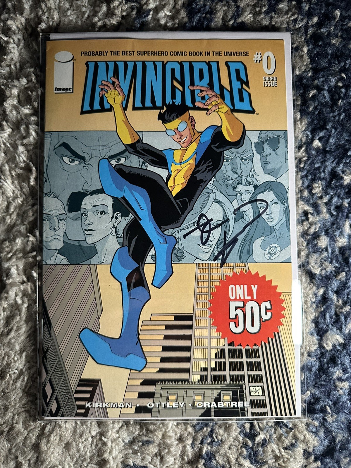 Image Comics Invincible #0 Signed by Robert Kirkman (2005)