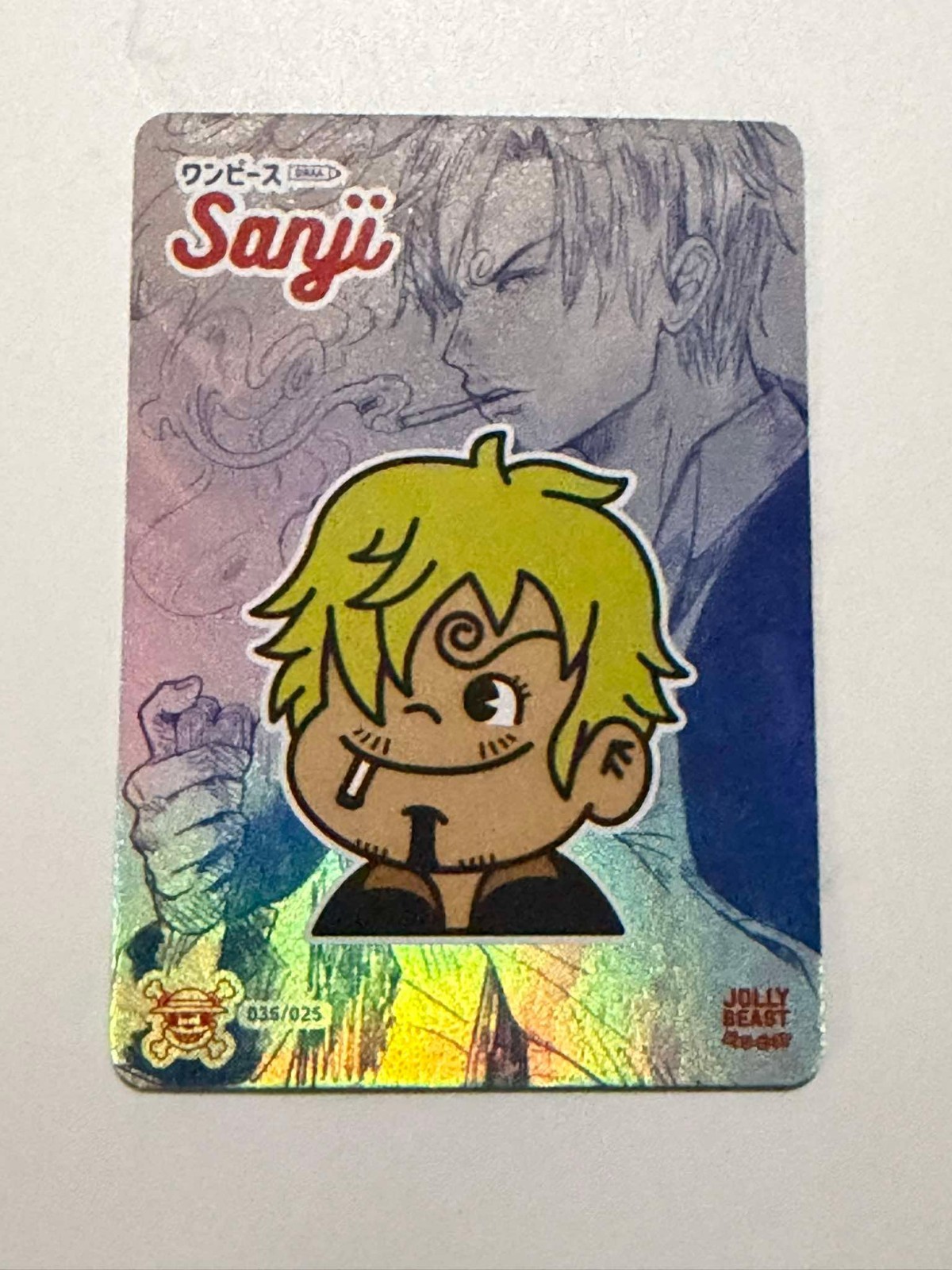 2023 One Piece Sanji 035/025 JollyBeast x DRAA SR EXTREMELY RARE