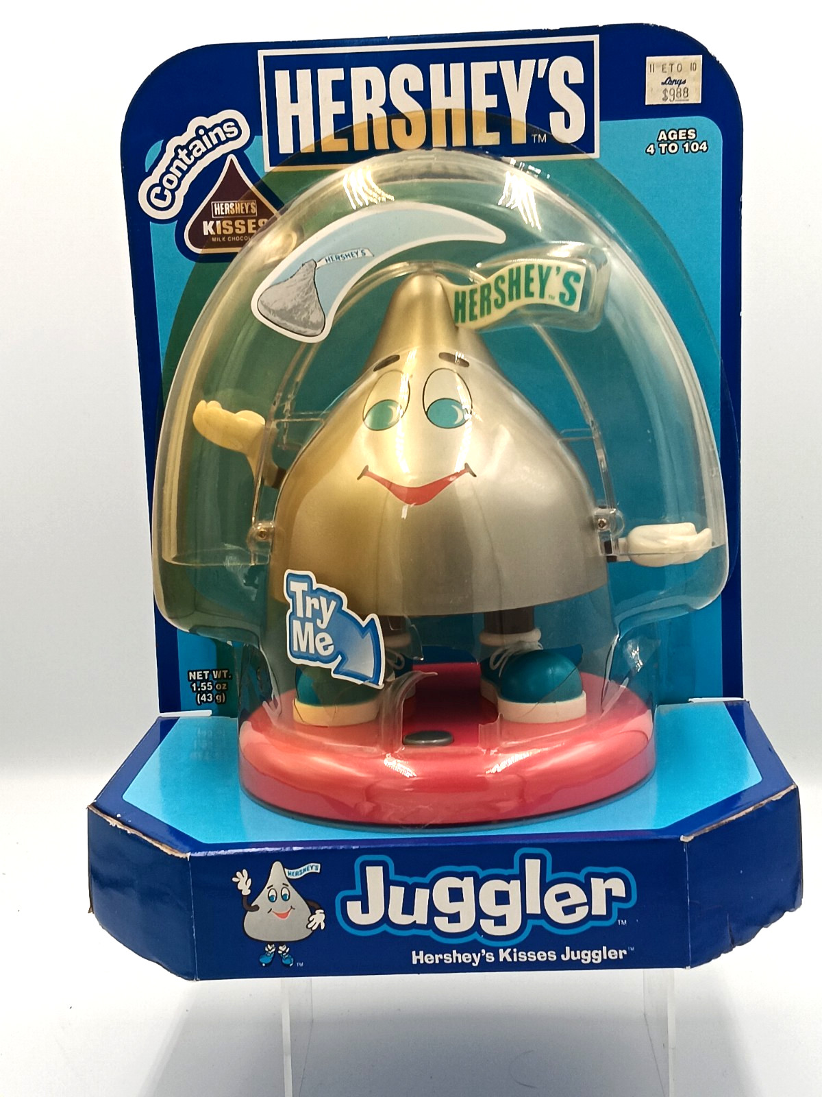 Hershey's Kiss Juggler 89000 Collectible Vintage 1999 Candy Dispenser  New