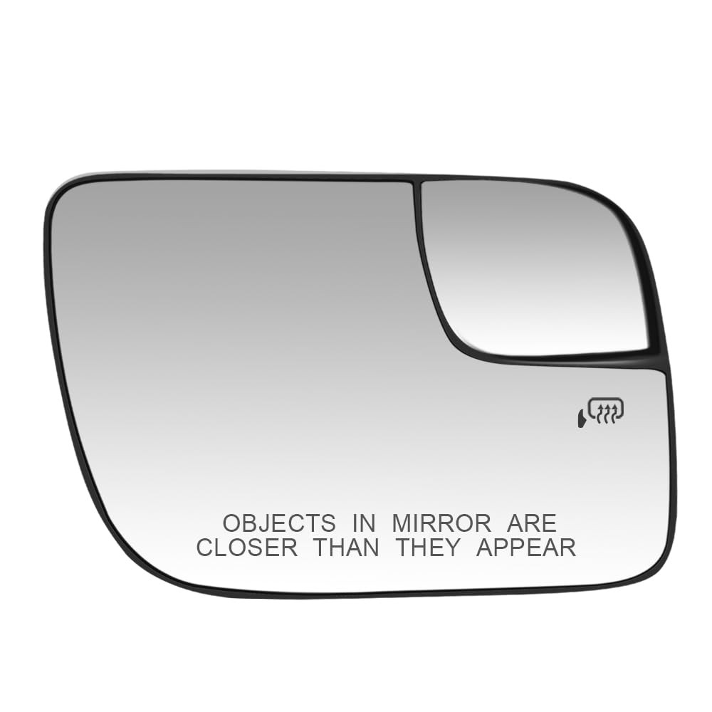 Passenger Side Heated Mirror Glass Replacement for Ford Explorer 2011-2019