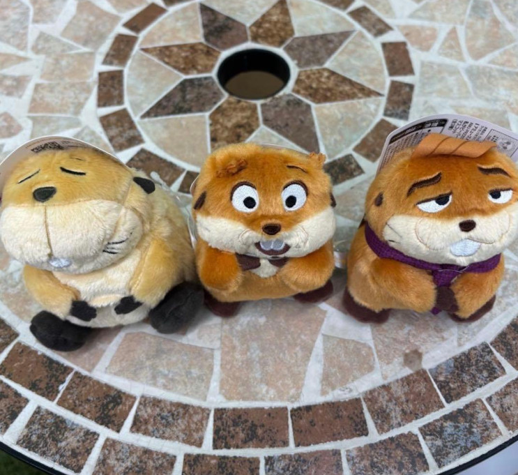 Hoppers Disney Pixar Plush Toy Doll Mascot Set of 3 Furyu 2026 from Japan