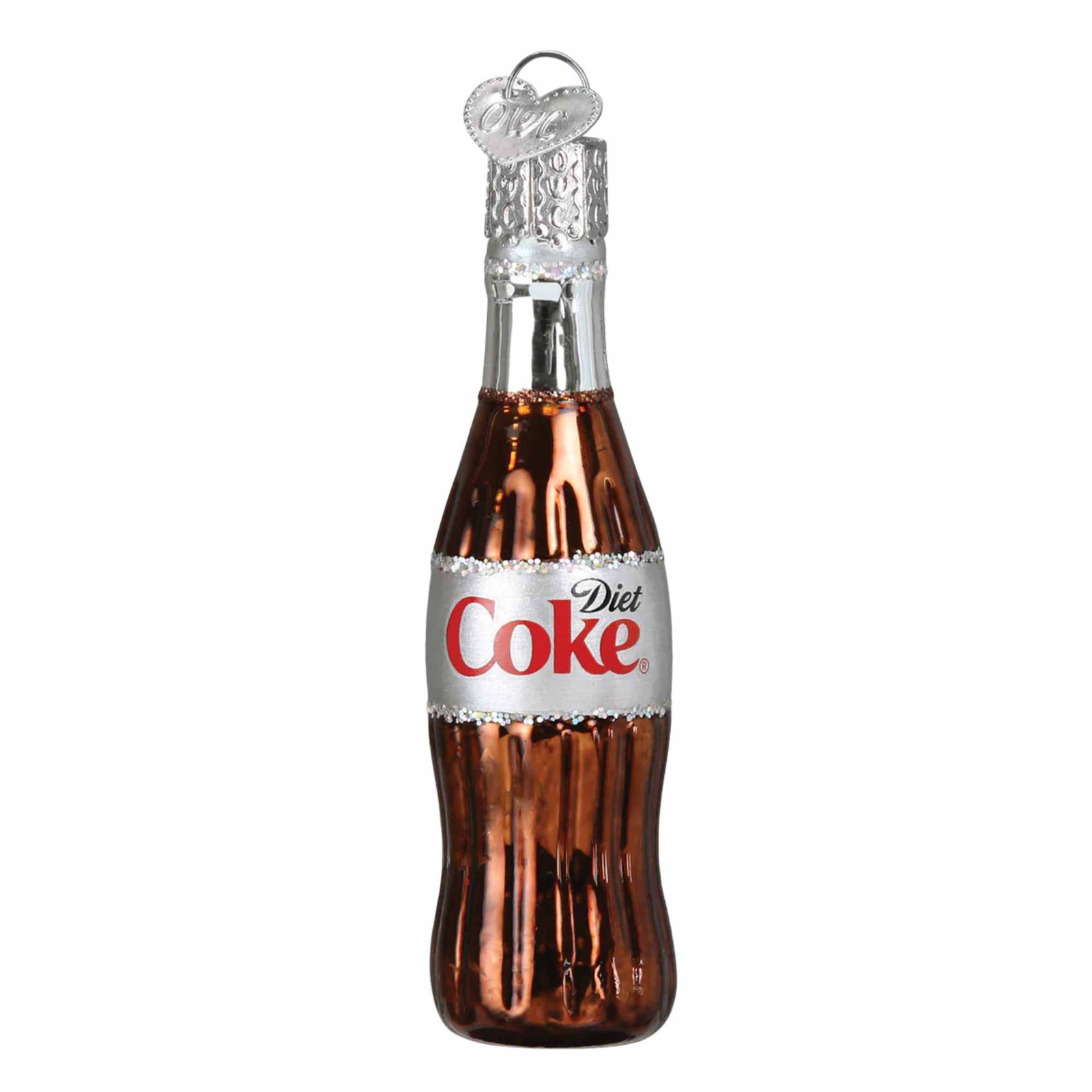 Old World Christmas Mini Diet Coke Bottle Tree Ornament Gumdrops Collection Soda