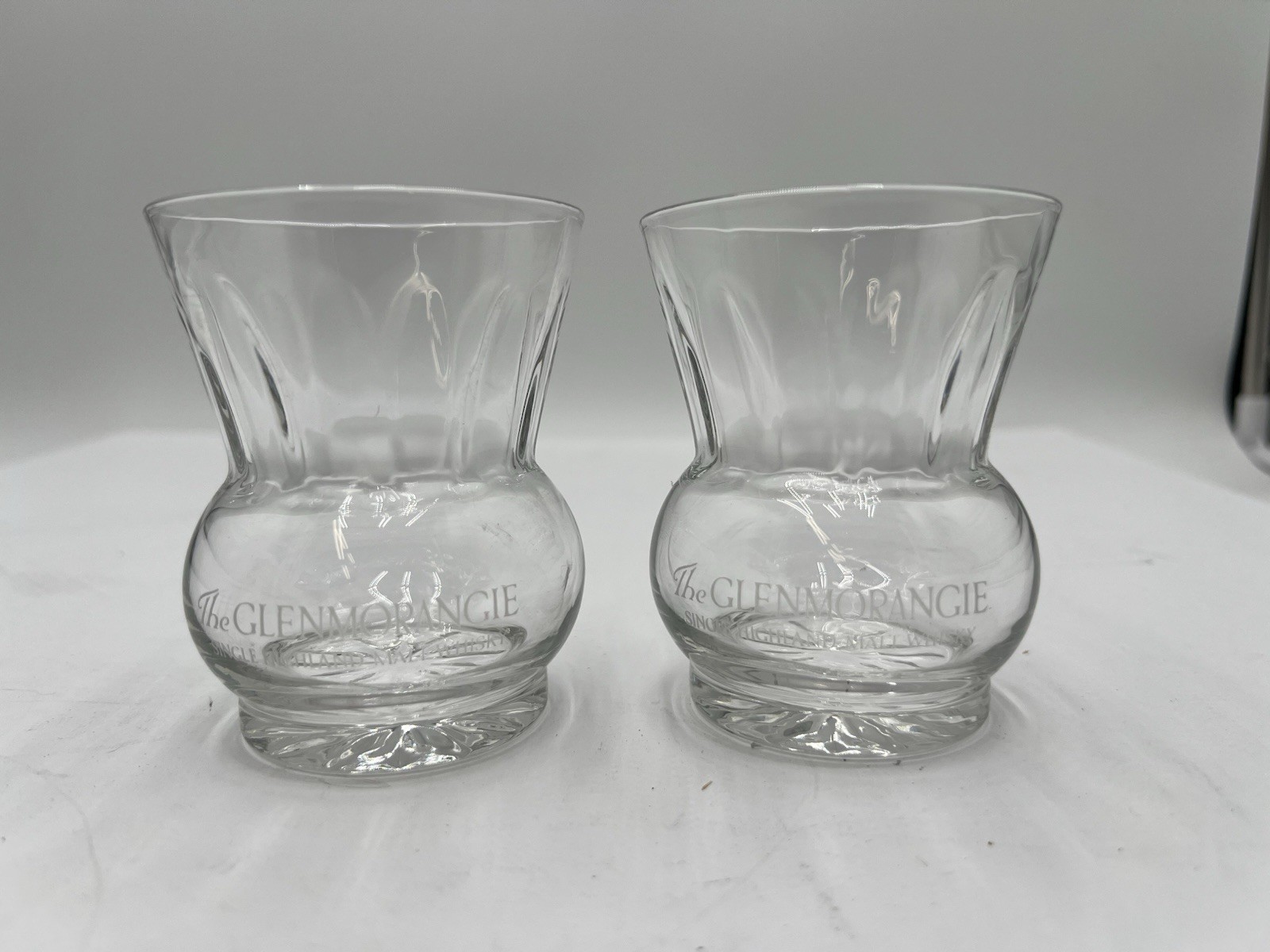 Glenmorangie Single Highland Malt Whisky Tasting Nosing Glasses Set of 2