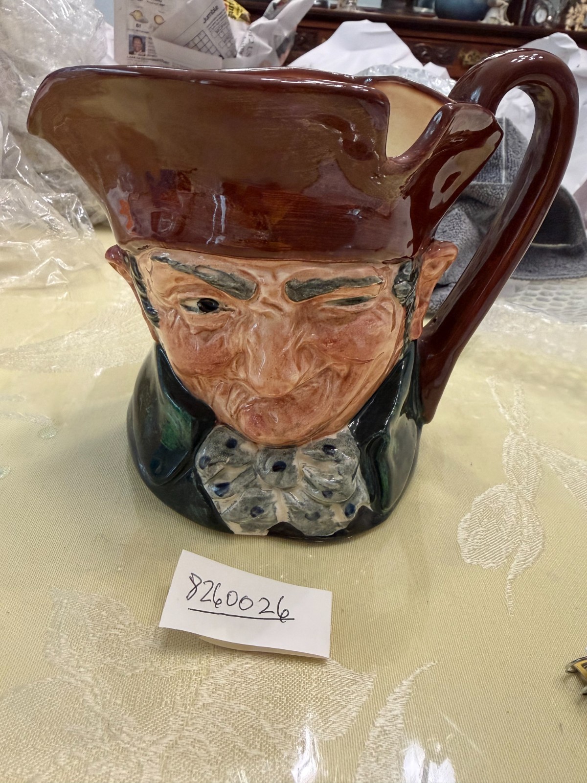 Royal Doulton Toby Mug Old Charley Character Large 5.5\