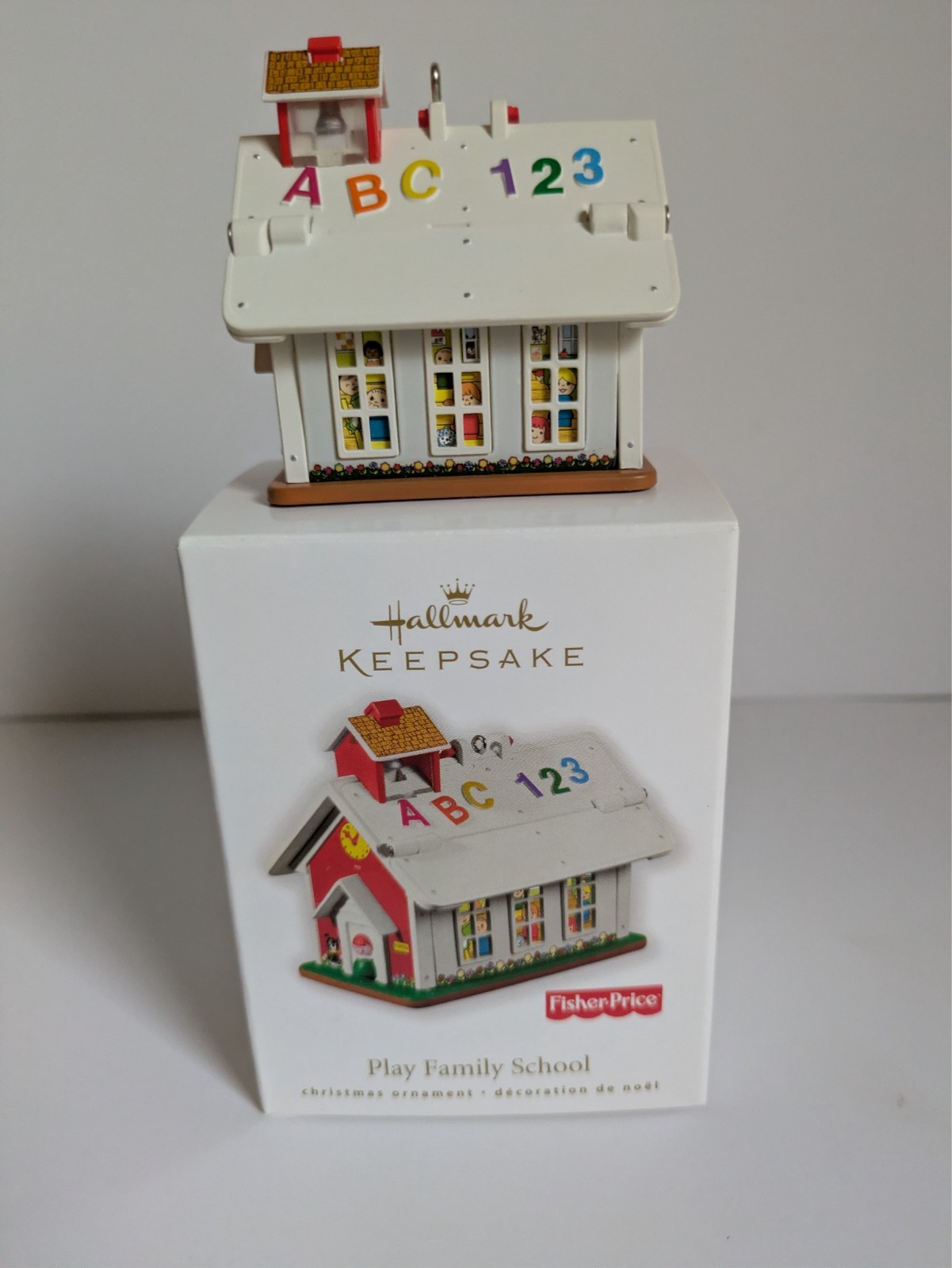 Hallmark Keepsake 2010 Fisher Price Play Family School ornament