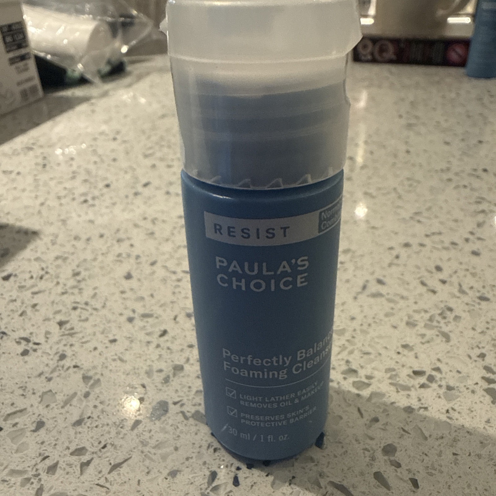 PAULA\'S CHOICE PERFECTLY BALANCED FOAMING CLEANSER 30ml New 