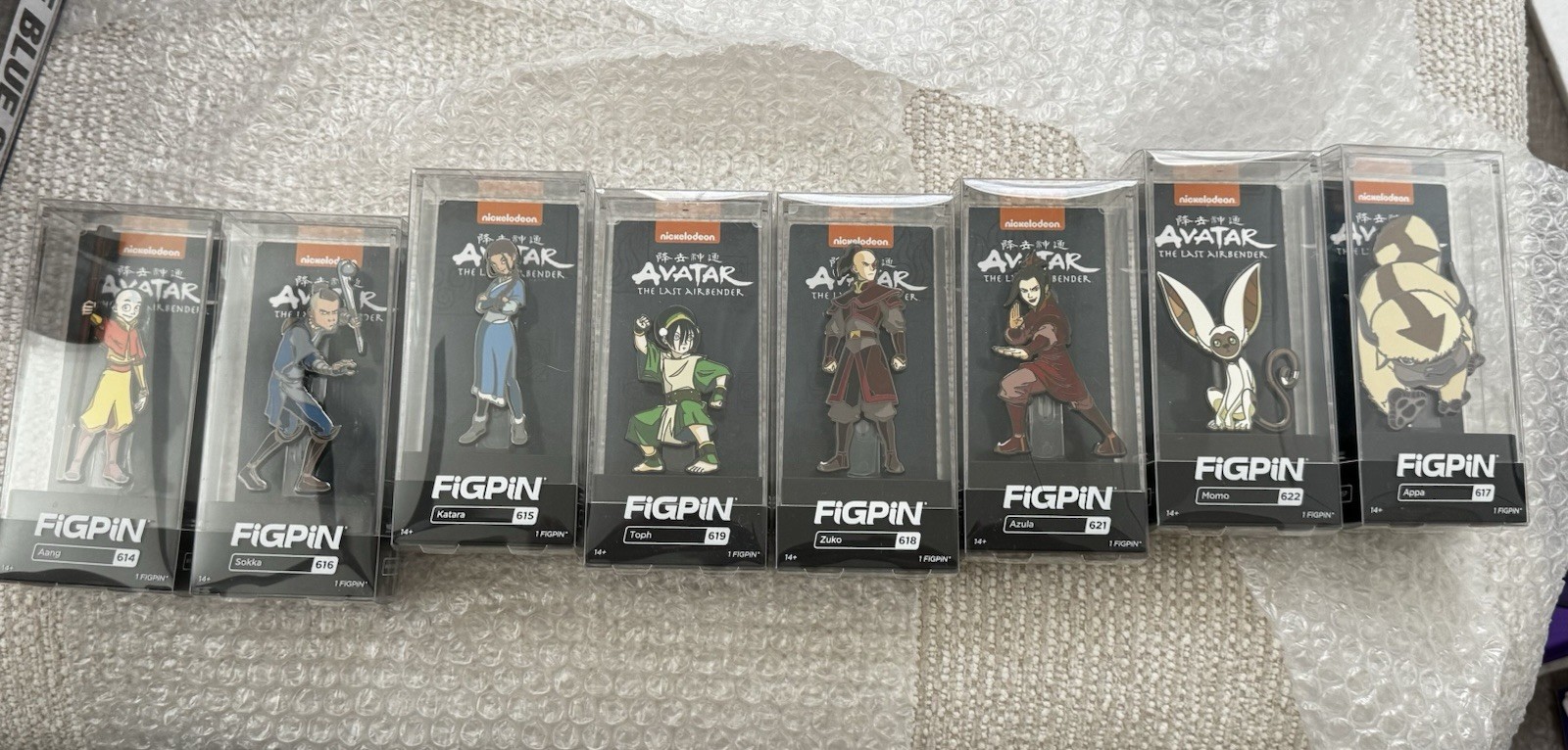 FiGPiN: Avatar The Last Airbender - Full Original Set