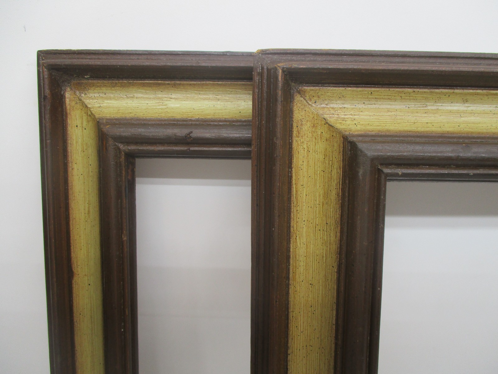 Lot Of 2 Matching Solid Wood Pic Frames Fits 11 Lot Of 2 Matching Solid Wood Pic Frames Fits 11