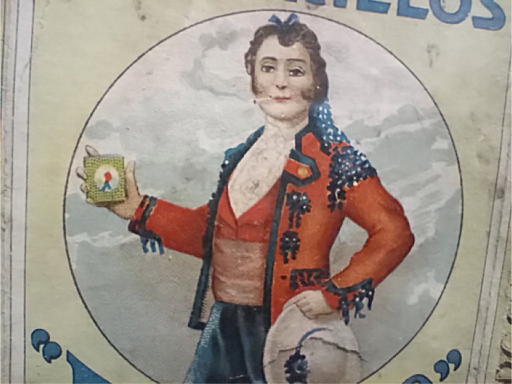 Figaro Vintage Imported Cigarette Package