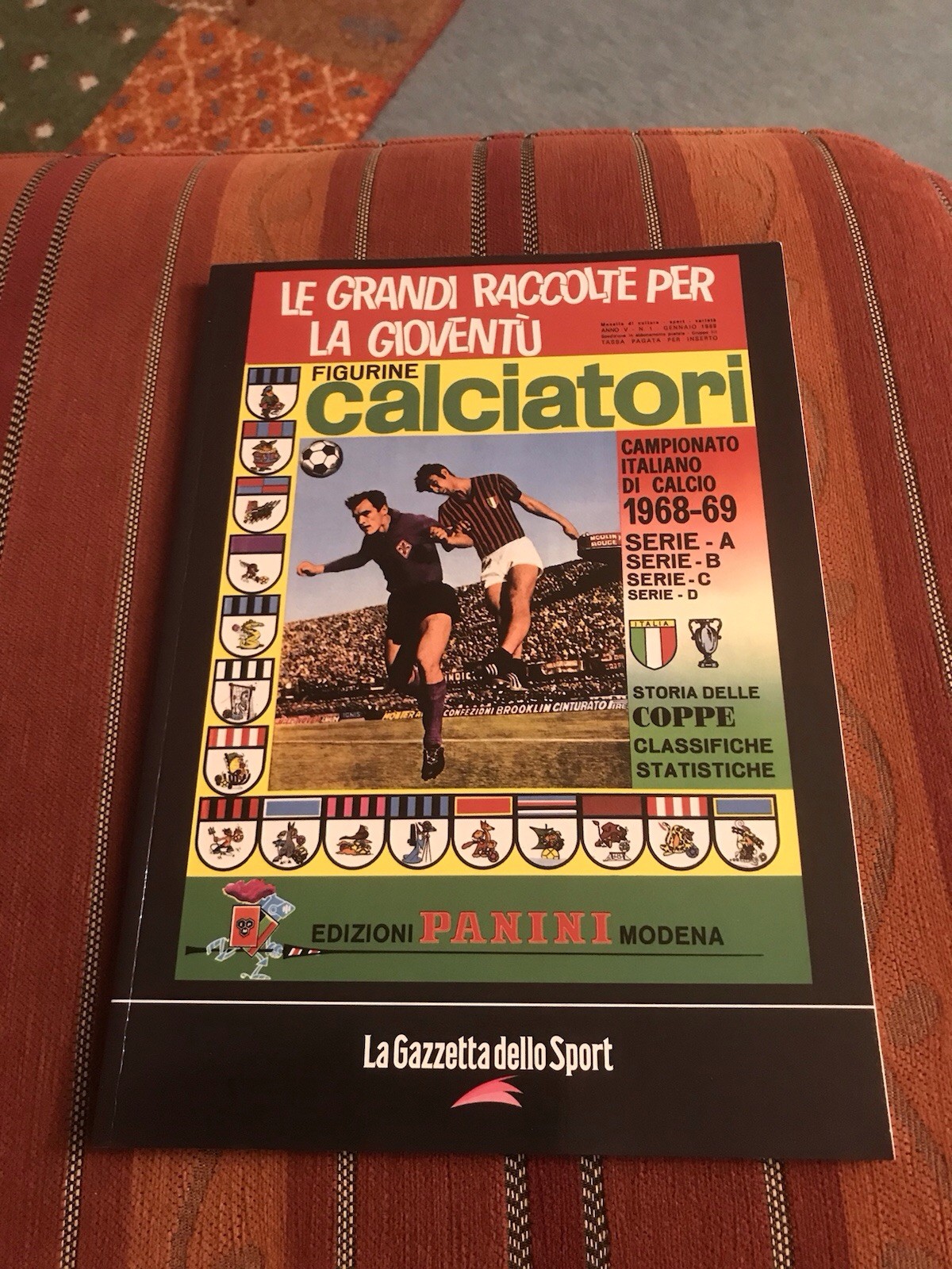Panini Calciatori 1968/69 Reprint/Reprint La Gazzetta Dello Sport 