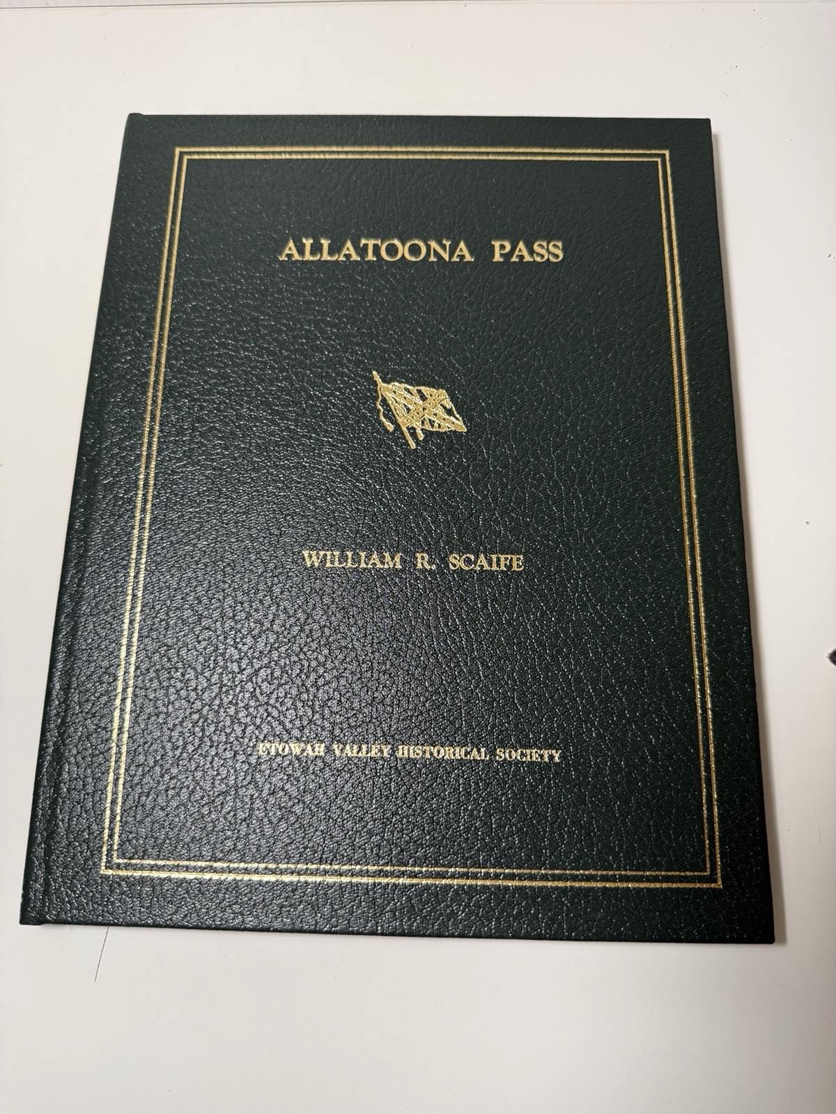 ALLATOONA PASS (Civil War) by William Scaife, 1995, HC,  1st Edition, Signed