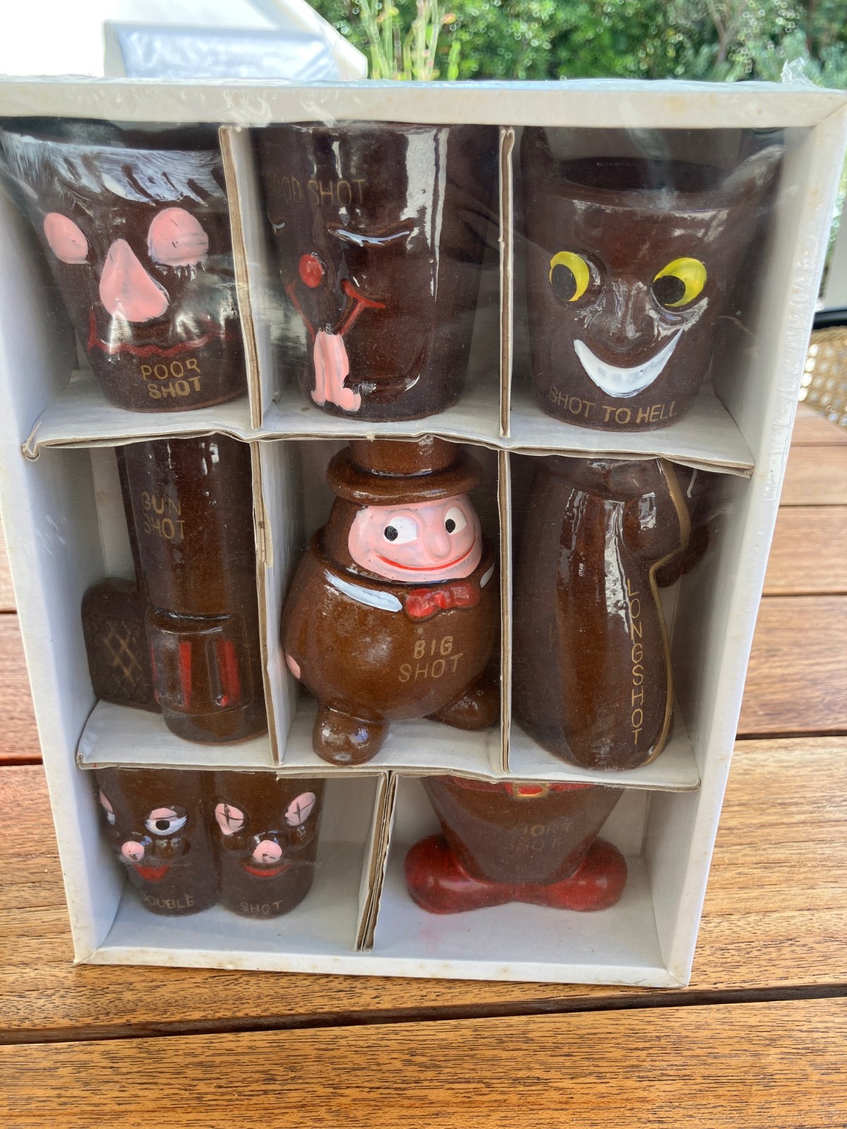 Vintage Barware  What'll Ya Have? SEALED NEW  Set Shot Glasses with box NEW