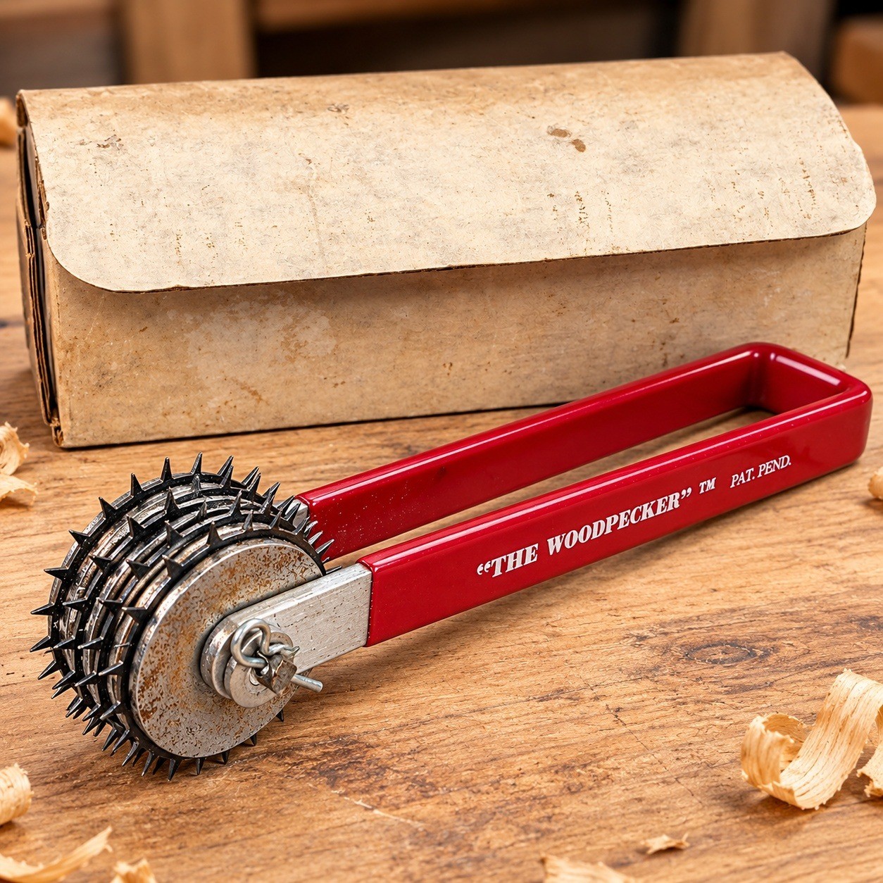 Vintage Unique Model The Woodpecker Riveting Tool Vintage Hobby Model Tool Box Vintage Unique Model The Woodpecker Riveting Tool Vintage Hobby Model Tool Box