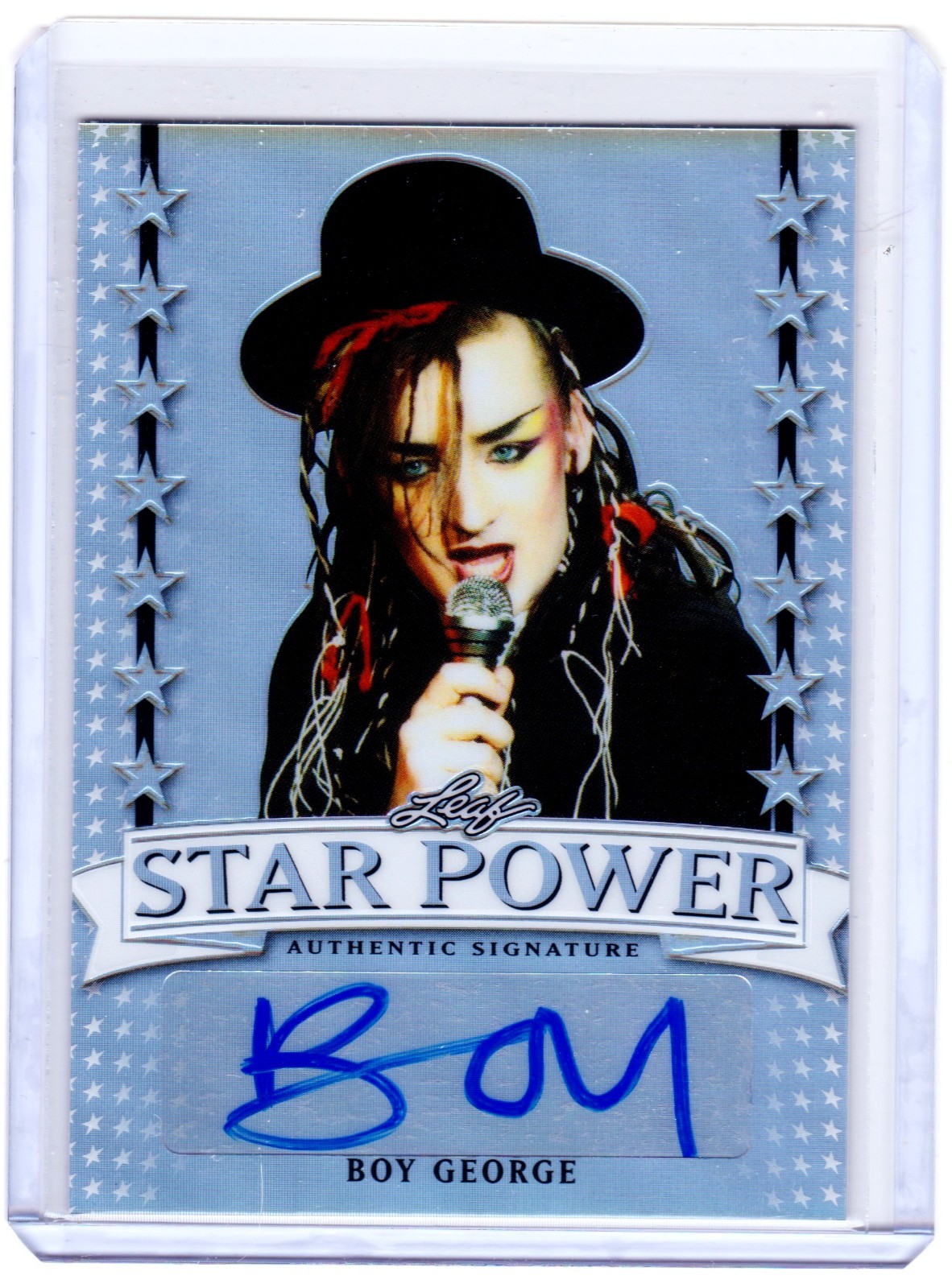 Boy George 2016 Leaf Metal Pop Century Autograph Card Auto Culture Club Boy George 2016 Leaf Metal Pop Century Autograph Card Auto Culture Club