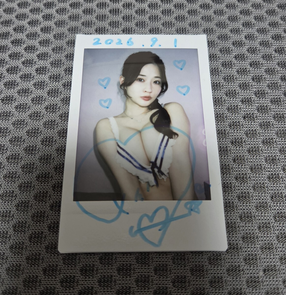 Meiri Auto Autographed Signed Cheki Japan
