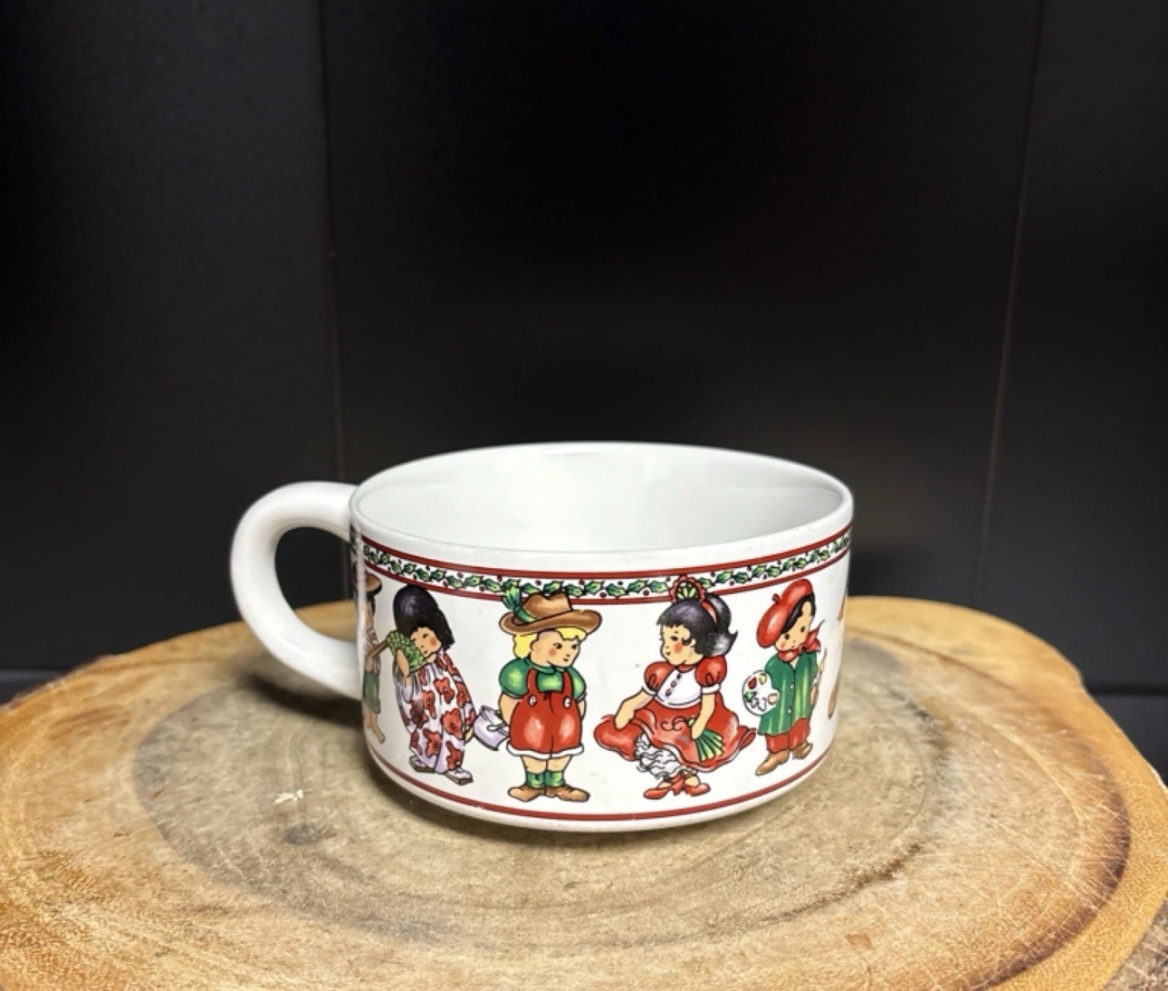 Vintage Kic soup mug