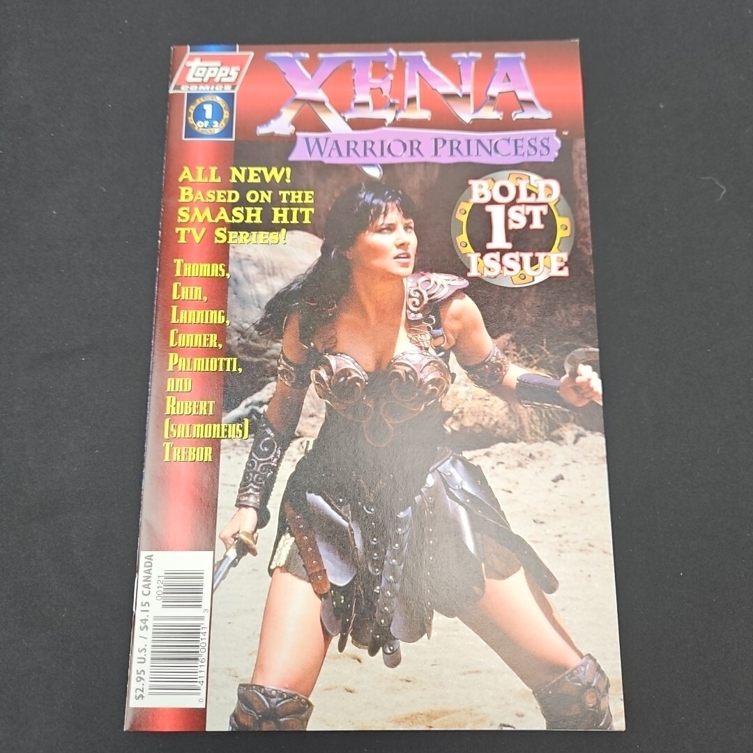 XENA Warrior Princess #1 Lucy Lawless Photo Variant TOPPS Comics 1997