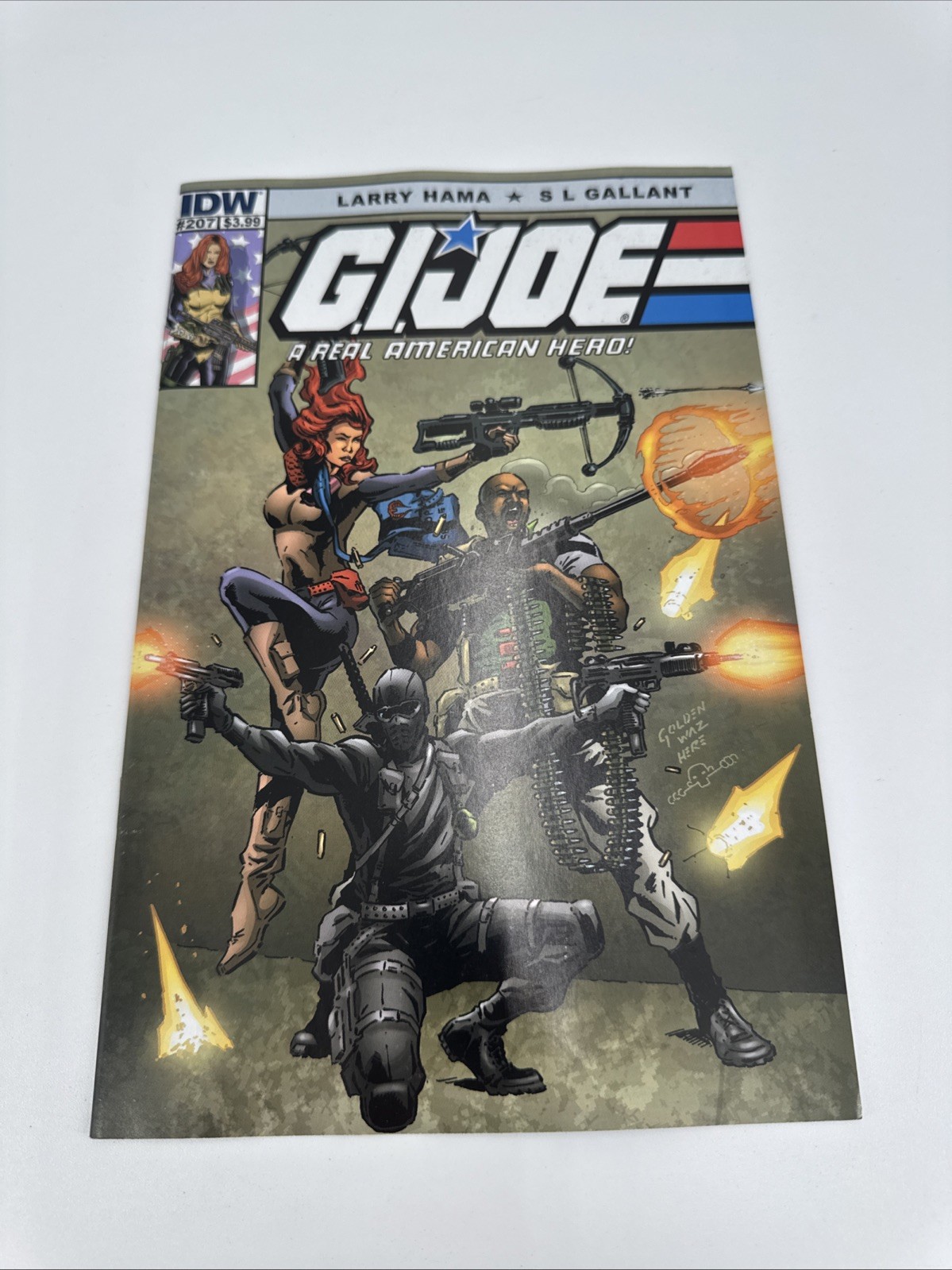 G.I. Joe: A Real American Hero #207 IDW Low Print Run Cover Fast Shipping G.I. Joe: A Real American Hero #207 IDW Low Print Run Cover Fast Shipping