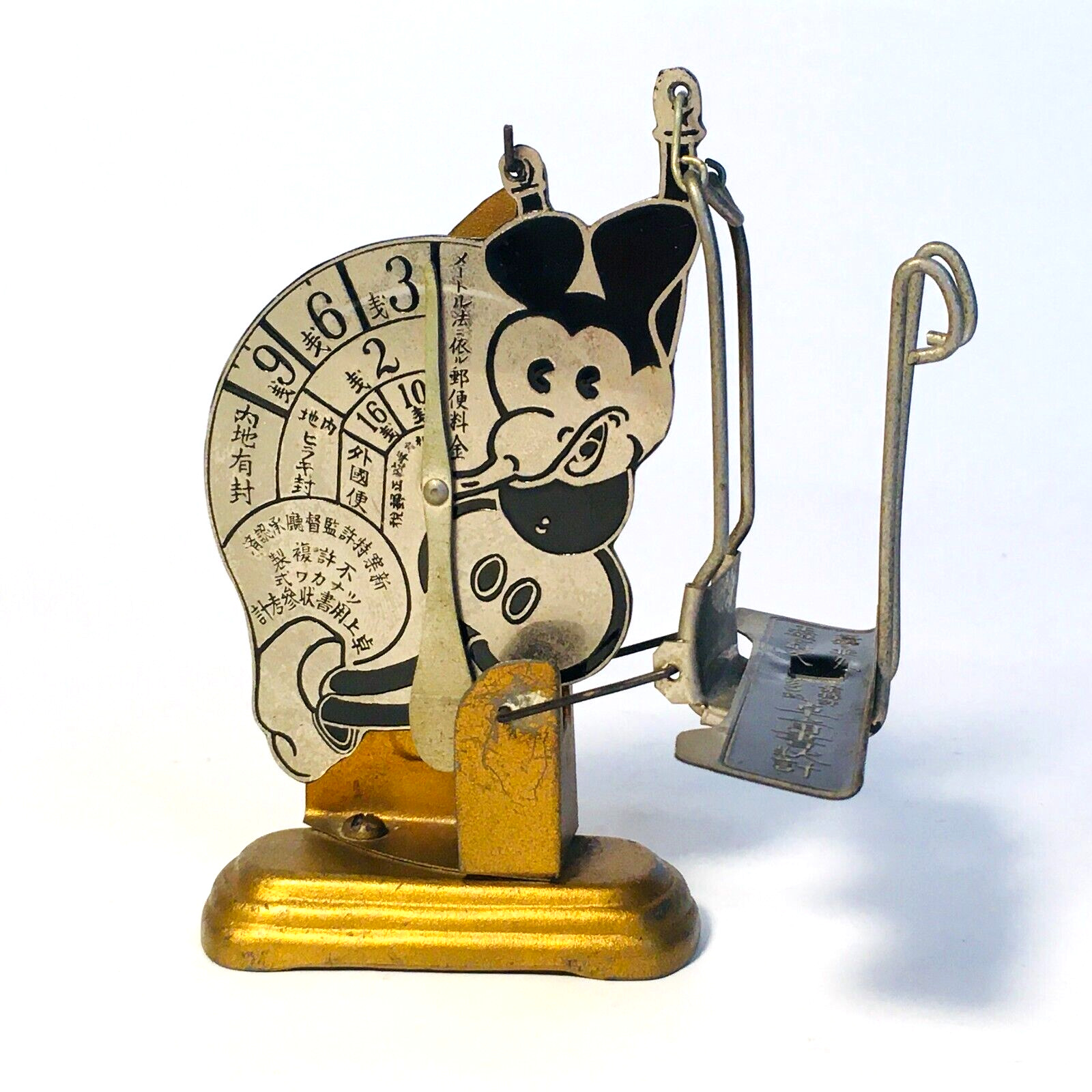 1935 Vintage Disney Mickey Mouse Postal scale Postage scale made in japan rare