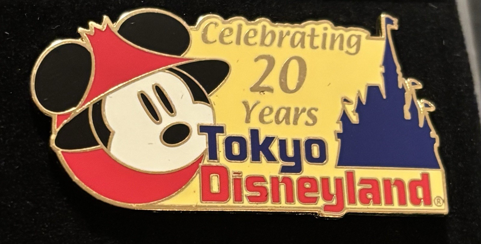 WDW 2003 TOKYO DISNELAND 20TH ANNIVERSARY PIN