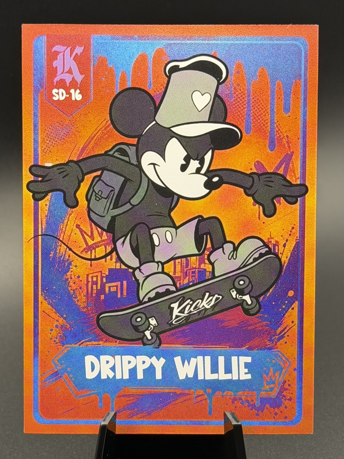 2026 Kickstradomis - Stay Drippin - Series 1 -  Holofoil - Drippy Willie (SP)