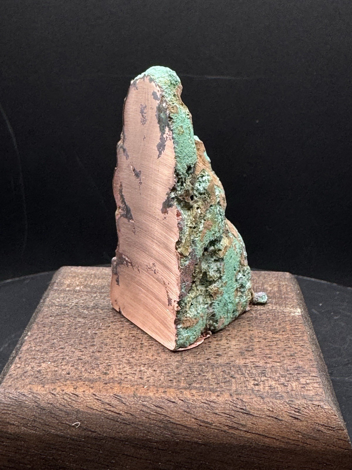 Michigan Native Float Copper 0.31 lb – Cut Face Freestanding Specimen