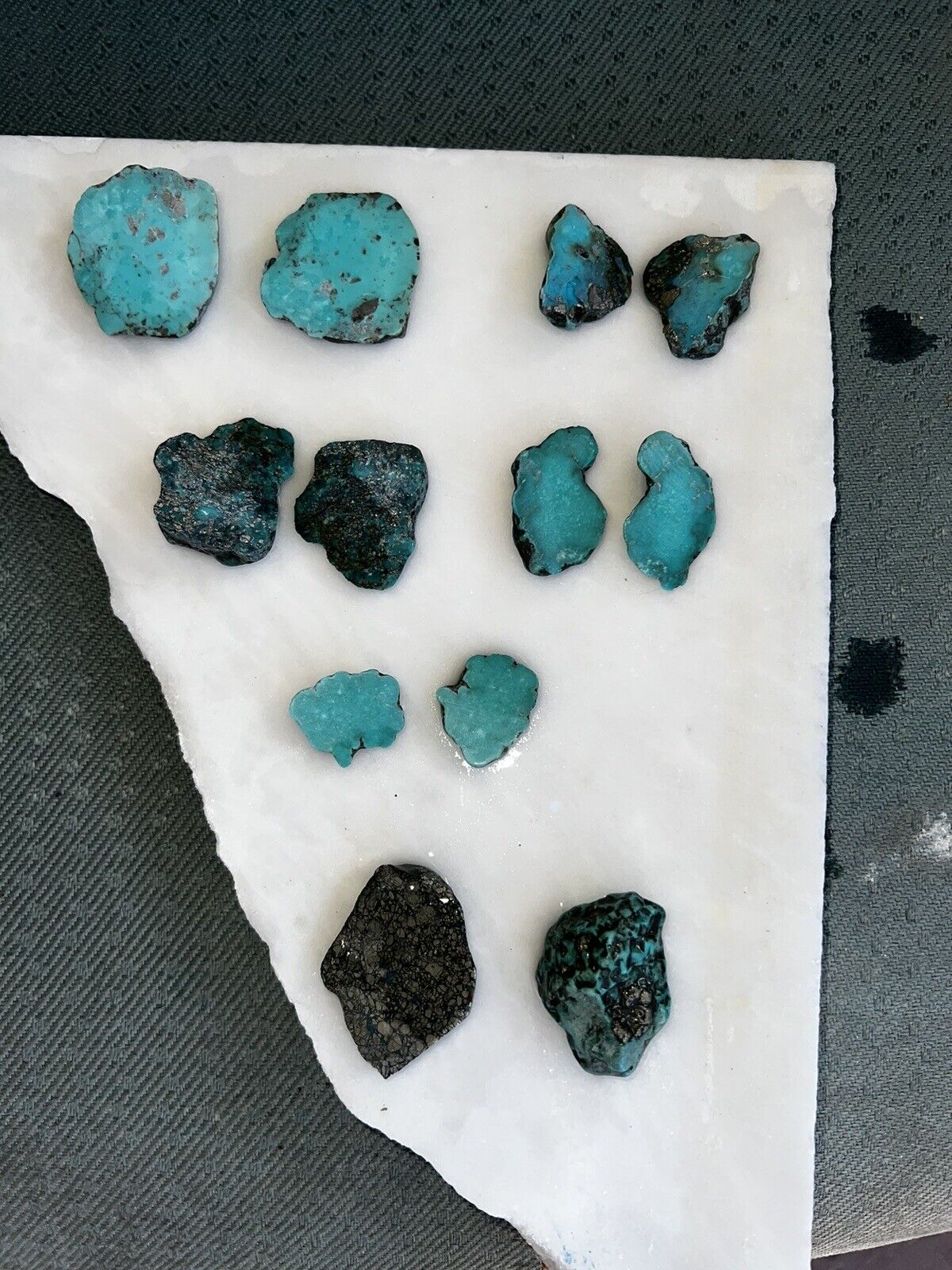 Nacozari turquoise Rough.  Comes From Sonoran Area Of Mexico.