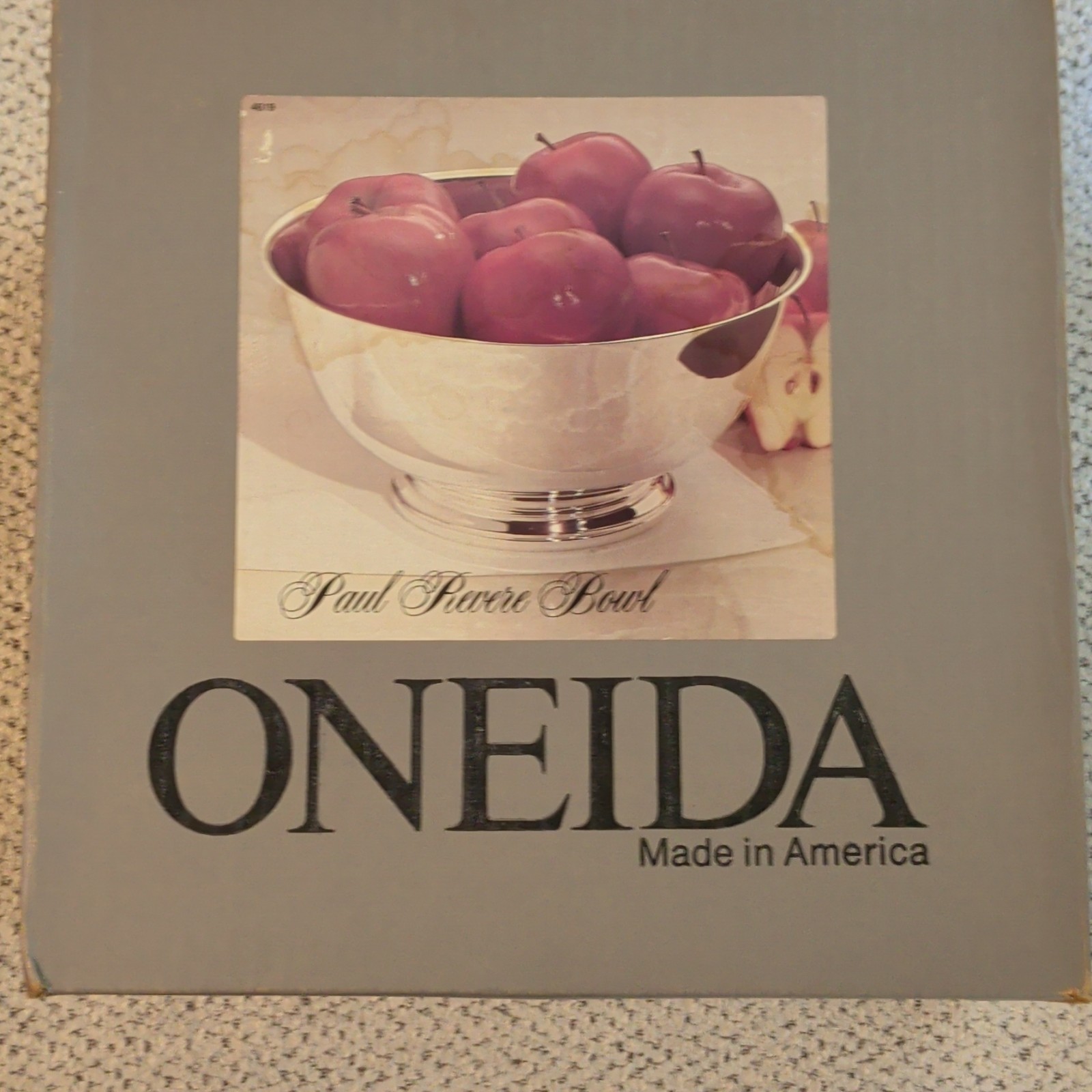 ONEIDA Paul Revere Silver Plate Bowl Silver Plated