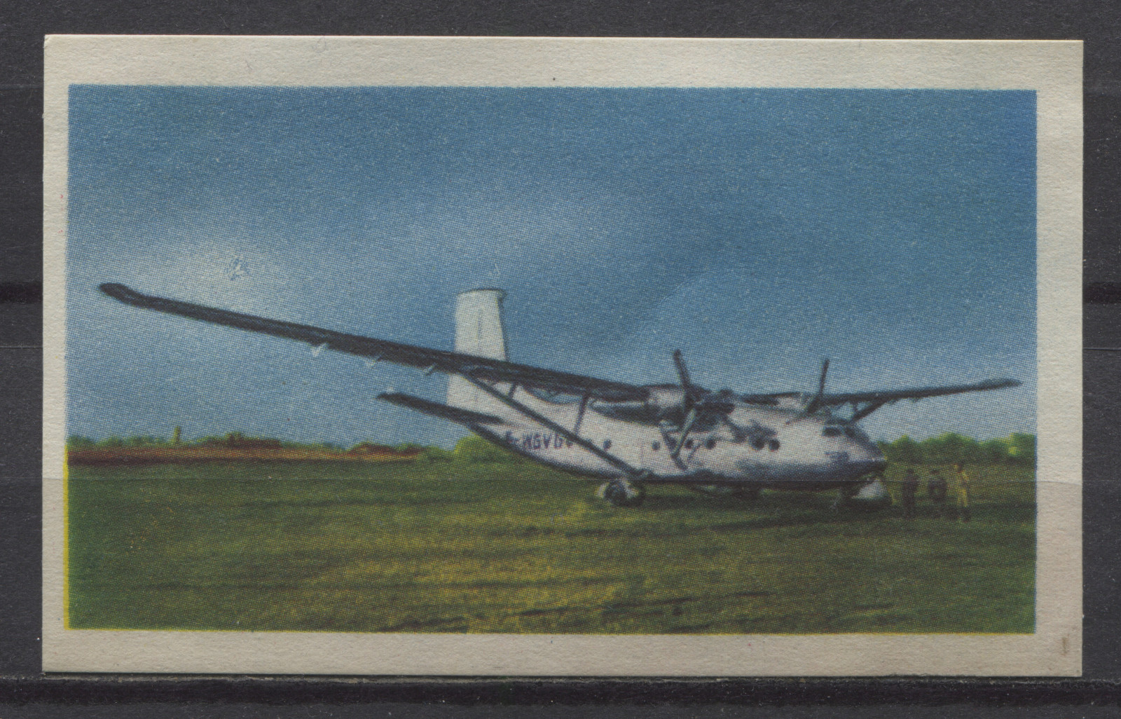 Hurel Dubois H D 32.01 Vintage Aircraft Trading Card 1950\'s No.66