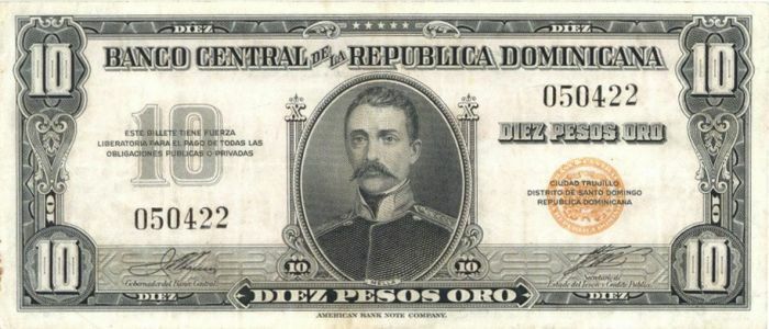 Dominican Republic - 10 pesos Oro - P-62 - Foreign Paper Money - Paper Money - F