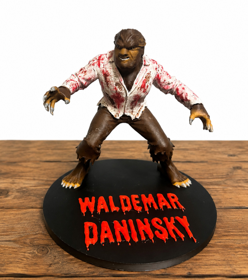 Waldemar Daninsky Werewolf, Wolfman, Paul Naschy, Vampire, Frankenstein\'s Bloody