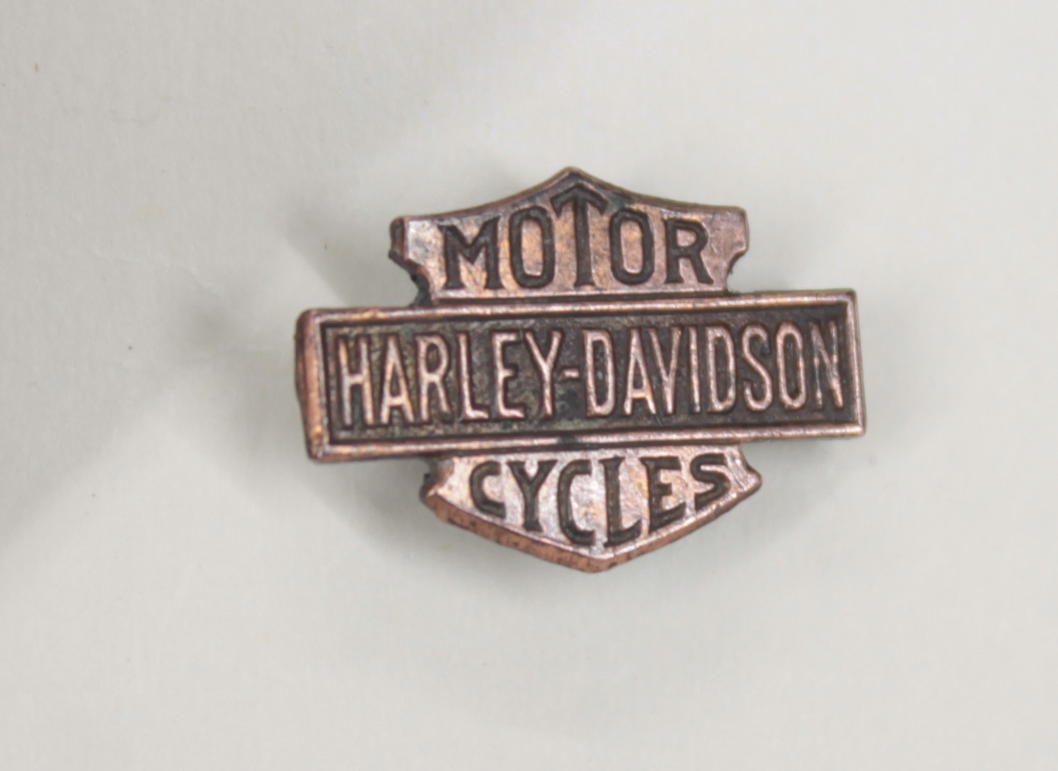 Vintage 1920-1930s Harley Davidson Motorcycle Lapel Pin Bar And Shield RARE Vintage 1920-1930s Harley Davidson Motorcycle Lapel Pin Bar And Shield RARE