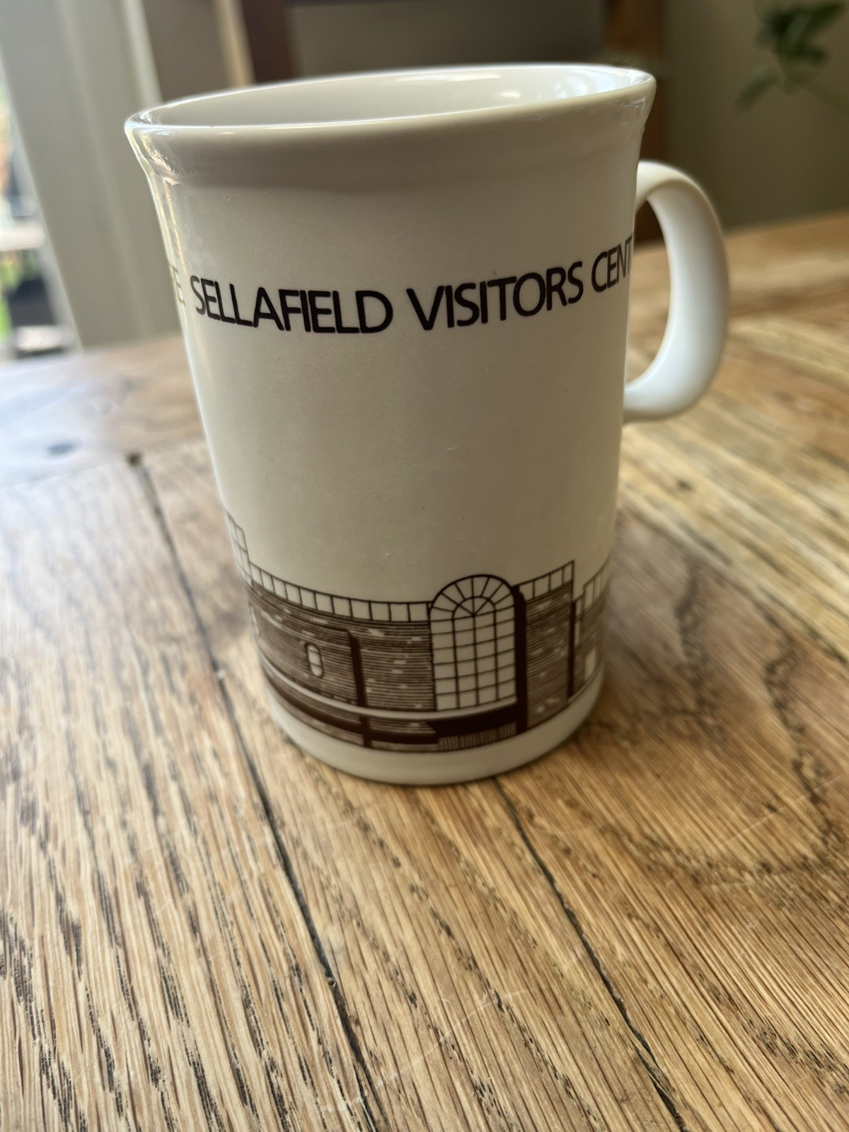Sellafield visitors centre memorabilia mug by Dunoon