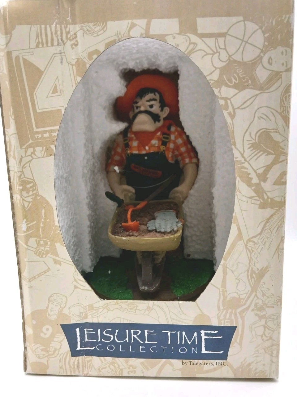 Vintage OSU Pistol Pete Leisure Time Figurine  Talegaters RARE OSU Cowboy Mascot