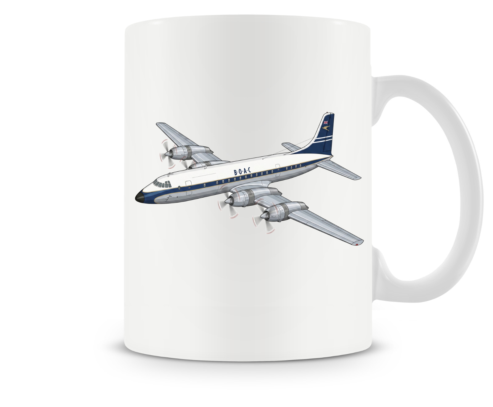 BOAC Bristol Britannia Ceramic Coffee Mug - 15oz. BOAC Bristol Britannia Ceramic Coffee Mug - 15oz.