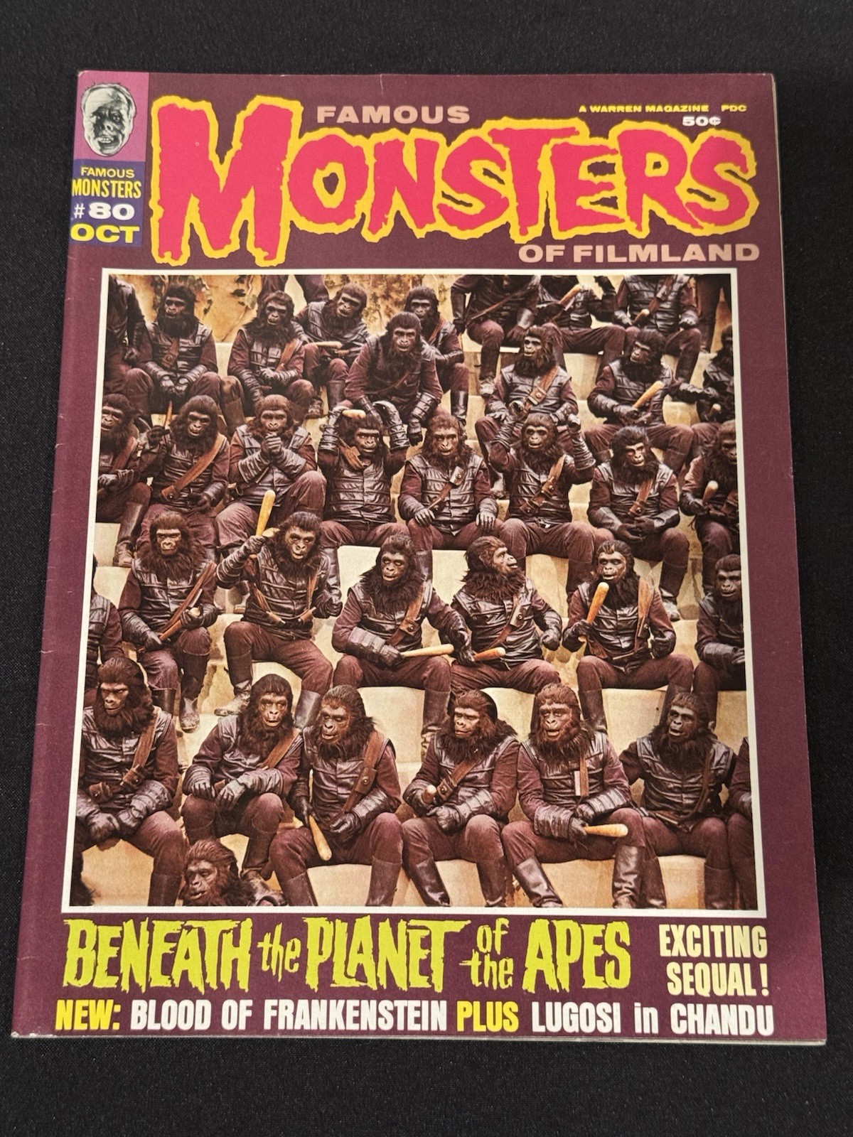 FAMOUS MONSTERS OF FILMLAND #80 (1970) Warren Publications
