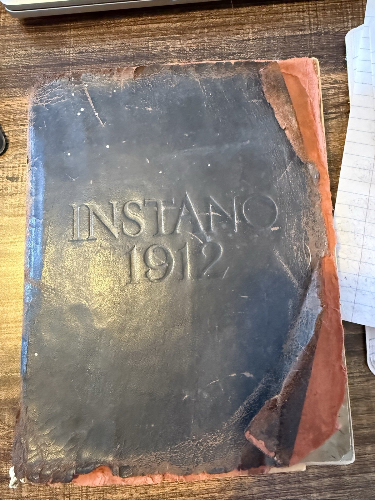 Antique 1912 Instano Yearbook Indiana State Normal School PA IUP + Ephemera