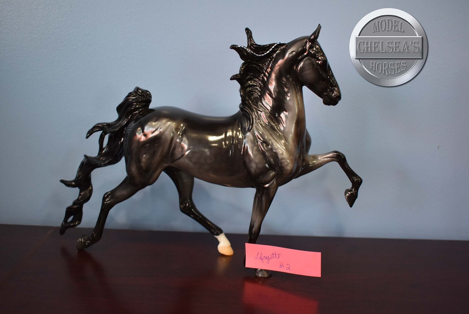 Lafayette #2-Racking Saddlebred Stallion Mold-Collector Club Exclusive-Breyer Tr