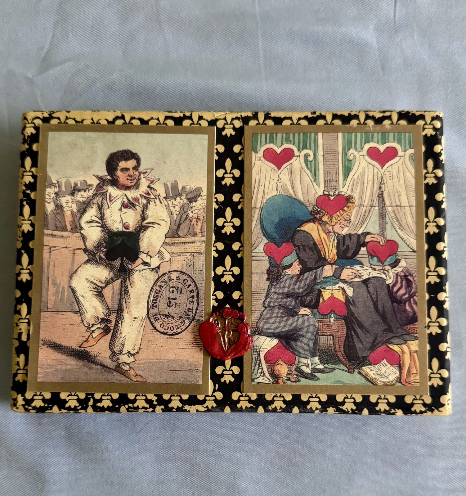 Vintage Toscana Playing Deck of Cards. Italy For Cavallini & Co