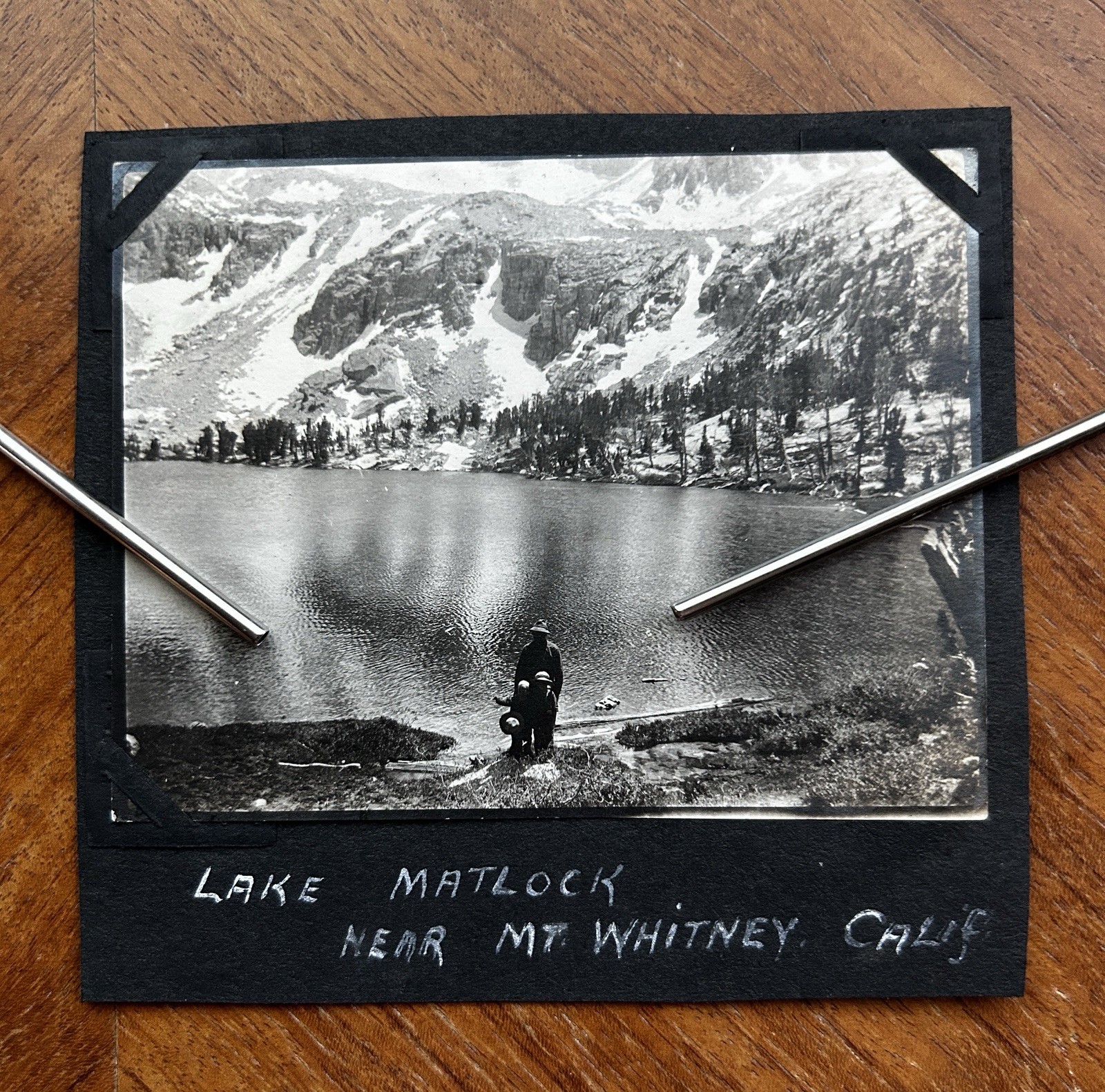 VTG Elias Olinghouse Matlock Lake Sierra Nevada University Peak Inyo Co CA Photo