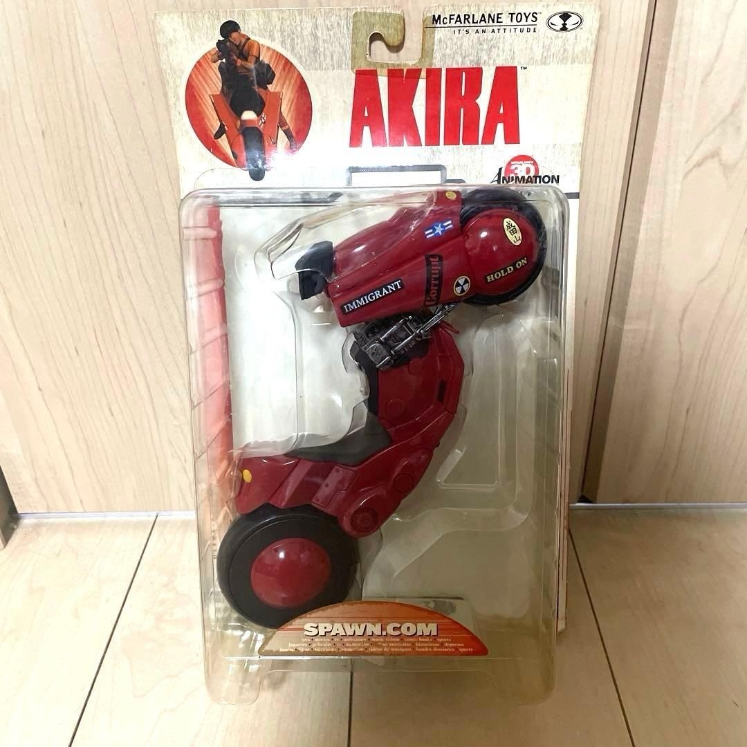 AKIRA Kaneda Bike Figure McFarlane Toys Vintage Rare Motorcycle Japan