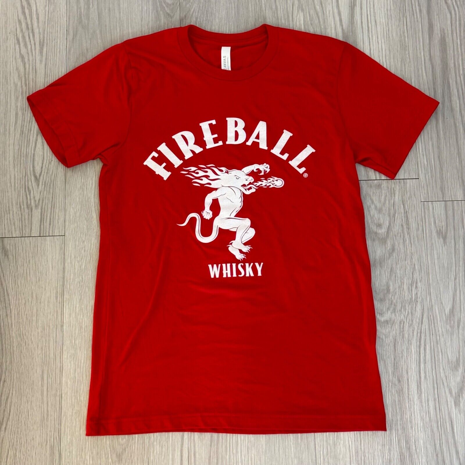 Fireball Cinnamon Whiskey Soft T-Shirt Pre Shrunk S - XXL Bella Canvas