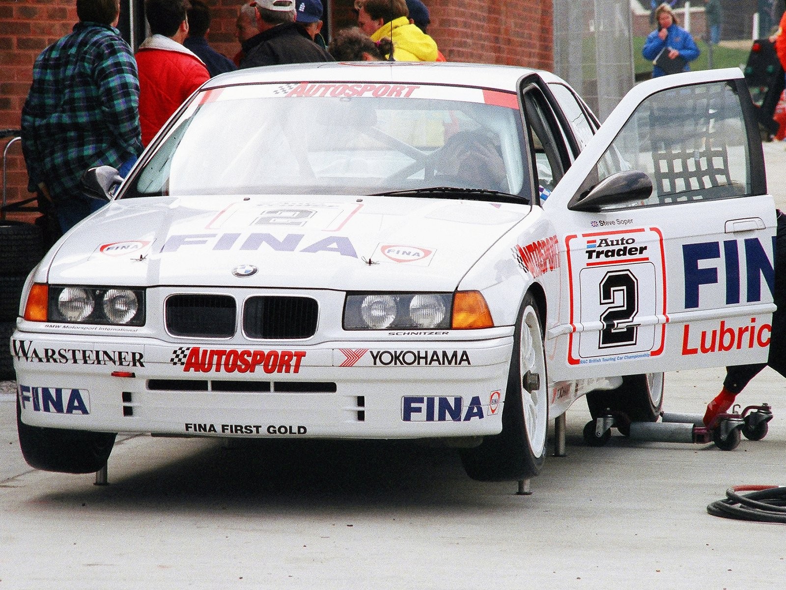Cars 1993 bmw 318i btcc e36 race Art Print Poster 11x17
